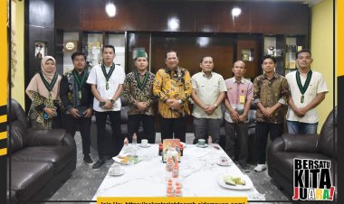 Wako Irsan Terima Audiensi HMI cabang Padang Sidempuan