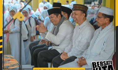 Ribuan Siswa & Siswi Pendidikan Usia Dini Atau Raudhatul Athfal (RA) P. Sidempuan Mengikuti Kegiatan Manasik Haji
