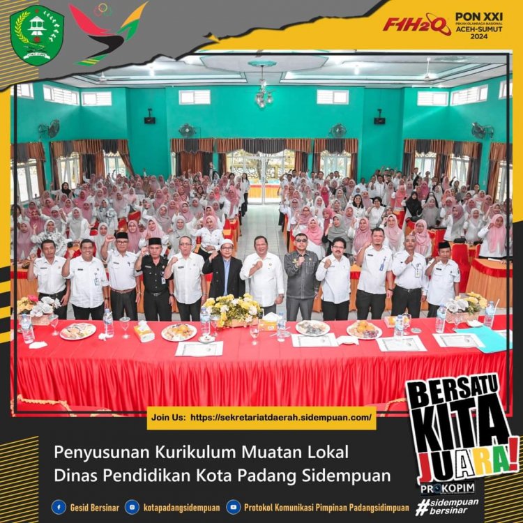 Penyusunan Kurikulum Muatan Lokal Pendidikan Dasar Di Buka Walikota Irsan