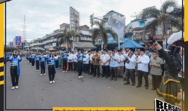Walikota Lepas Pawai Ta'aruf Kota Padang Sidempuan MTQ Ke XXII