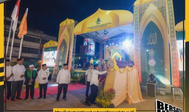 Wali Kota Padang Sidempuan Irsan Efendi Nasution membuka secara resmi Musabaqah Tilawatil Qur'an (MTQ) Tingkat Kota Padang Sidempuan Ke XXII
