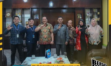 Terima Audiensi POSI, Walikota: Saya Ingin Kegiatan Ini Menjadi Support Buat Anak-anak Untuk Lebih Giat Belajar