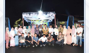 Wali Kota Padang Sidempuan, Irsan Efendi Nasution,S.H, MM menghadiri Pelantikan Naposo Nauli Bulung (NNB) di kelurahan Kantin kota Padang Sidempuan