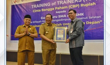 BI Perwakilan Sibolga Gelar Sosialisasi Cinta Bangga dan Paham Rupiah 