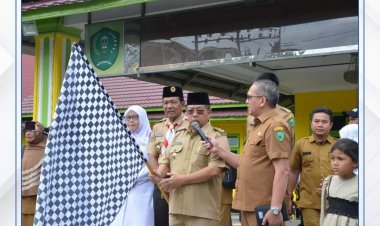 Wakil Wali Kota Padang Sidempuan Lepas Kontingen Peserta Gerakan Pramuka Lomba Tingkat IV Menuju Cadika Lubuk Pakam