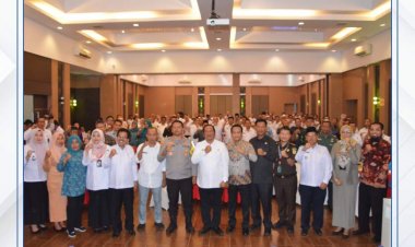 Musrenbang Rencana Kerja Pemerintah Daerah (RKPD) Tahun 2024 kota Padang Sidempuan di Ballroom Aula Hotel Mega Permata "Peningkatan Kapasitas Perekonomian Padang Sidempuan yang Merata dan Berkelanjutan"