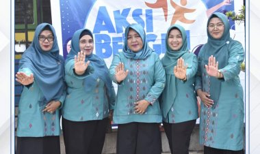 TINGKATKAN KESEHATAN PESERTA DIDIK, PEMERINTAH KOTA PADANG SIDEMPUAN GELAR AKSI BERGIZI