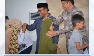 Penyantunan Anak Yatim dan Fakir Miskin di Mesjid Agung Al-Abror kota Padang Sidempuan