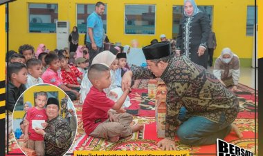 Momen Ramadhan 1444 H GERCEP Kebahagiaan Bersama Anak Yatim & Fakir Miskin