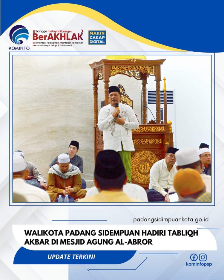 Sholat Tarawih Berjamaah sekaligus Tabligh Akbar bersama Ustadz Rahmat Baequni