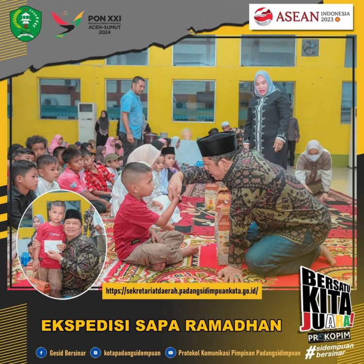 Momen Ramadhan 1444 H GERCEP Kebahagiaan Bersama Anak Yatim & Fakir Miskin