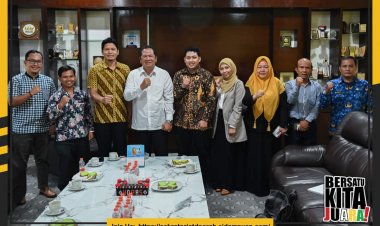 Walikota Padang Sidempuan Irsan Efendi Nasution, SH, MM terima silaturahmi mahasiswa pasca sarjana IPB yang akan melaksanakan pertukaran pemuda internasional keTurki