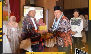 Wako Irsan Ulosi Wali majelis Ilmu Terpilih tahun 2023-2024