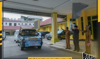 Wakil Walikota Arwin Lepas 12 Atlet NPC ke PeparprovSU II