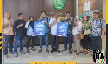Walikota Padang Sidempuan Irsan Efendi Nasution,SH.MM terima Audiensi Sales Brench Manager Rayon III ( Pertamina) Sibolga