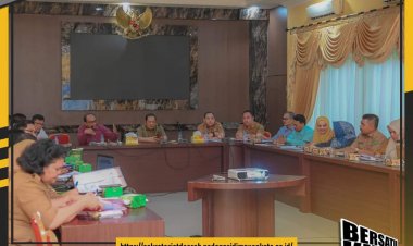 Wako Irsan Pimpin Rapat Persiapan Penilaian Ombudsman RI