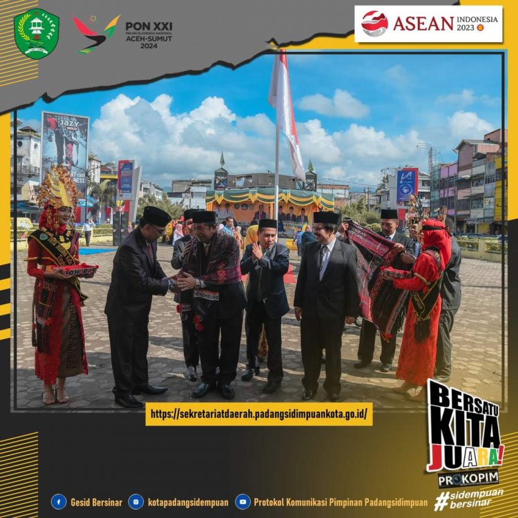 Upacara Peringatan Hari Pendidikan Nasional Di Kota Padang Sidempuan Tahun 2023