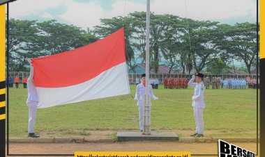 Wali Kota Padang Sidempuan, Irsan Efendi Nasution bertindak sebagai Inspektur Upacara (Irup) pada pelaksanaan Upacara peringatan Hari Lahir Pancasila Tahun 2023