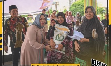 Pemko Padangsidimpuan Salurkan CBP Bantuan pangan 2023 Tahap II