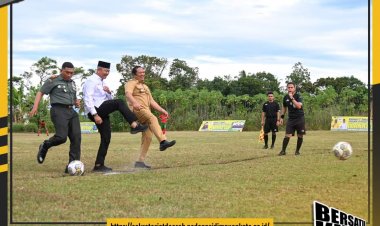 Wali Kota Padangsidimpuan Hadiri Pembukaan Turnamen Sepak Bola Piala IKANAS