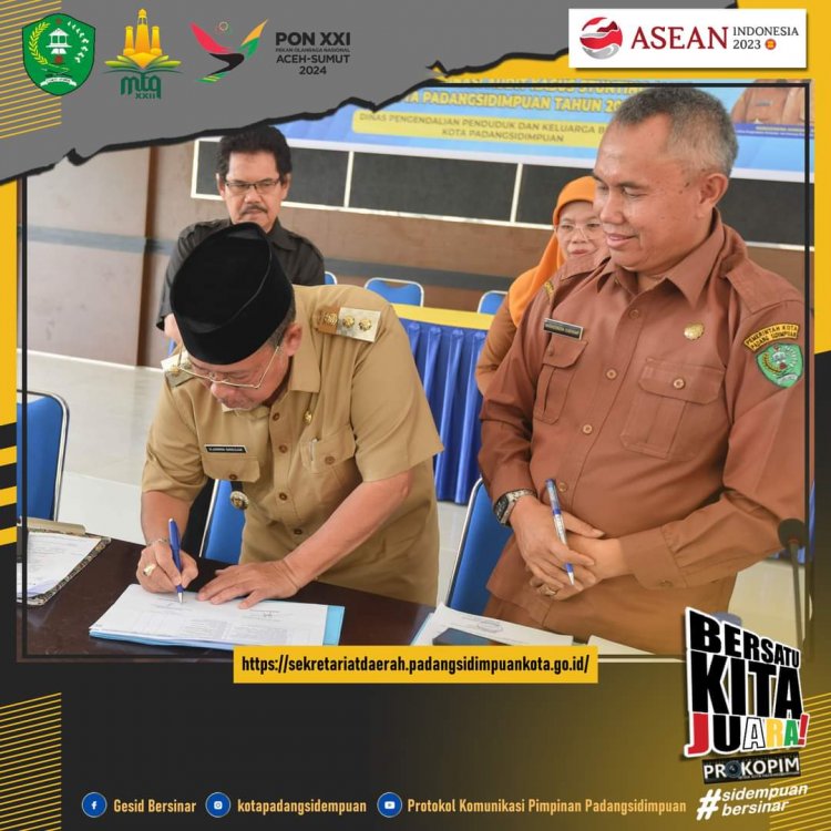 Wakil Wali Kota Padangsidimpuan buka Diseminasi Audit Kasus stunting