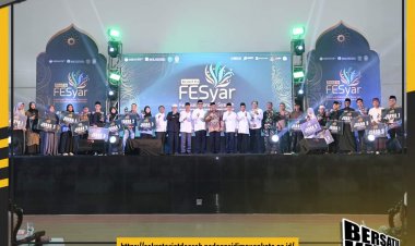 Wali Kota Padangsidimpuan menjadi Keynote Speaker (Pembicara Utama) dalam acara Road to FESyar (Festival Ekonomi Syariah) Padangsidimpuan