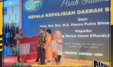 Wawako Arwin HAdiri Pisah Sambut Kapolda Sumatera Utara