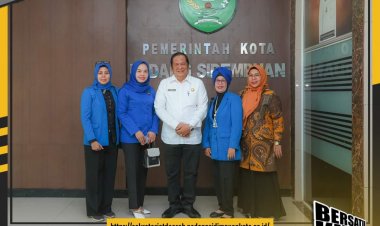 Walikota Irsan Efendi Terima Audiensi Tiara Kusuma