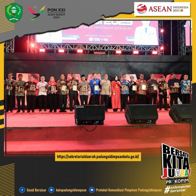 85 Wali Kota Se-Indonesia Kumpul di Makassar, Wali Kota Irsan Efendi Nasution Juga Hadir di "Gala Dinner" APEKSI 2023