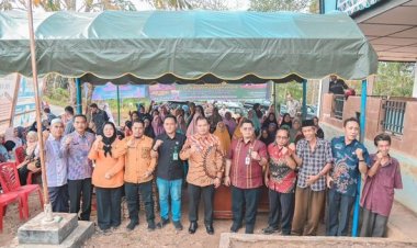 Penjabat (Pj) Wali Kota Padangsidimpuan meninjau Gerakan Pangan Murah dan Gerakan Pasar Murah (GPM)