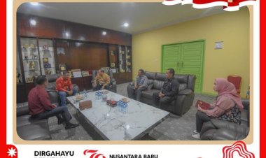 PJ.Wali Kota Padangsidimpuan H.Timur Tumanggor.S.Sos.,M.AP terima audiensi Ketua Pengadilan negeri kota padangsidimpuan