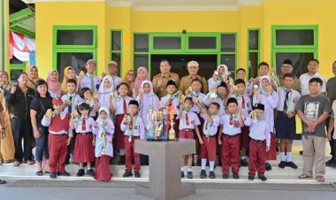 Pj. Wali Kota Padangsidimpuan menerima audiensi dari pengurus Bunda Swimming Club (BSC)