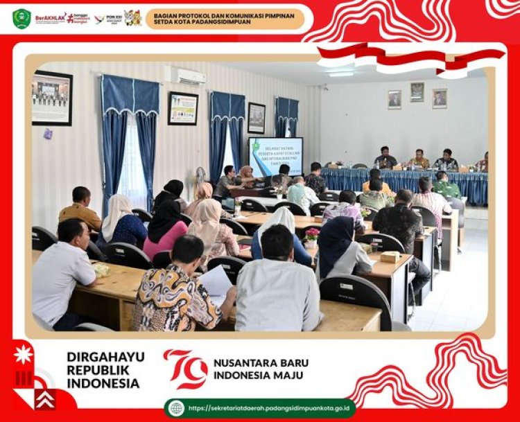 Pj. Wali Kota Padangsidimpuan menghadiri rapat evaluasi dan optimalisasi Pendapatan Asli Daerah (PAD) tahun 2024