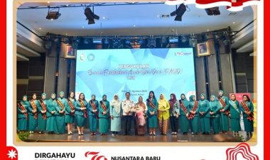 Pj. Ketua TP.PKK hadiri acara pengukuhan Bunda Pendidikan Anak Usia Dini (PAUD) Sumatera Utara