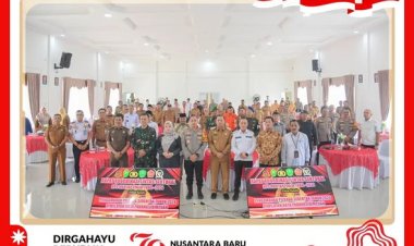 Pj. Wali Kota Hadiri Rapat Koordinasi Lintas Sektoral OPS Mantap Praja Toba 2024