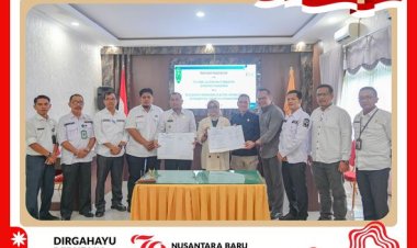 Pemerintah Kota Padangsidimpuan Teken Perjanjian Kerja Sama dengan PT PLN, BPJS Ketenagakerjaan, KPU, dan Bawaslu.