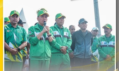 Pj. Wali Kota Padangsidimpuan ikuti kegiatan Gebyar PON XXI Aceh-Sumut Tahun 2024