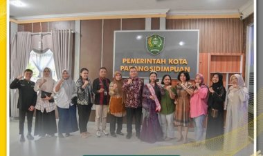 Pj. Walikota Padangsidimpuan Terima Audiensi dari Sidimpuan Creative Management Padangsidimpuan