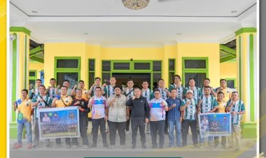 Pj. Wali Kota Padangsidimpuan H. Timur Tumanggor Lepas PS Korpri untuk Berlaga di Babak 12 Besar Piala Pembina Korpri Kota Medan