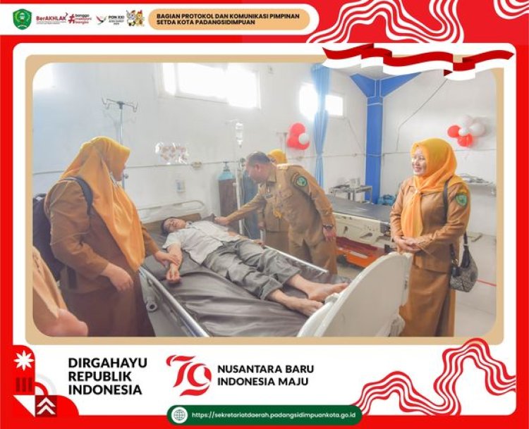 Pj. Wali Kota Padangsidimpuan turun langsung meninjau pelayanan di Rumah Sakit Umum Daerah (RSUD) Kota Padangsidimpuan