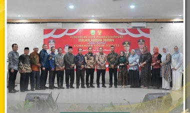 Pemerintah Kota Padangsidimpuan Gelar Ramah Tamah dengan Dandim 0212/TS yang Baru