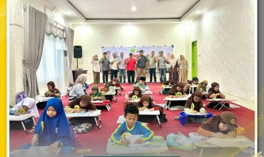 Dalam rangka memperingati Hari Ulang Tahun (HUT) ke-23 Kota Padangsidimpuan, Pemerintah Kota Padangsidimpuan mengadakan lomba mewarnai tingkat TK dan SD