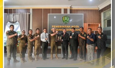 Pemerintah Kota Padangsidimpuan Terima Apresiasi dari Panitia PON XXI Aceh-Sumut atas Suksesnya Kirab Api PON