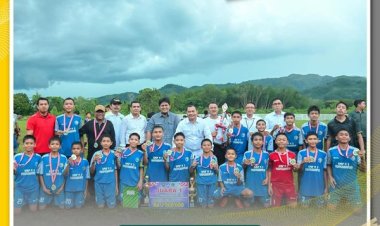 Pj Wali Kota Padangsidimpuan Tutup Turnamen Sepakbola PS SMP Negeri 5 Cup IV 2024