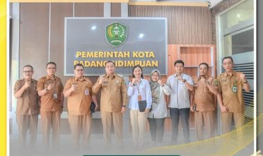 Pj. Wali Kota Padangsidimpuan menerima Audiensi dengan Loka POM Kabupaten Toba