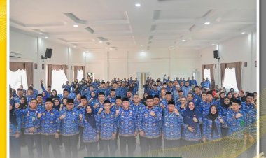 Pj. Wali Kota Hadiri Pelantikan Unit dan Sub Unit Pengurus Korpri Kota Padangsidimpuan