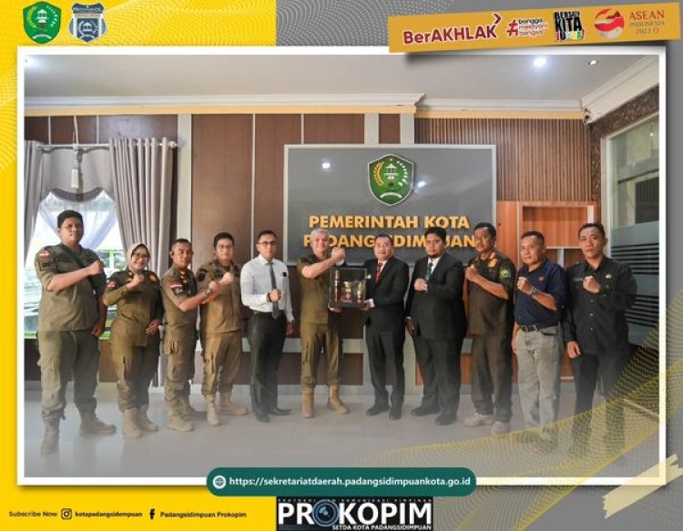 Pemerintah Kota Padangsidimpuan Terima Apresiasi dari Panitia PON XXI Aceh-Sumut atas Suksesnya Kirab Api PON