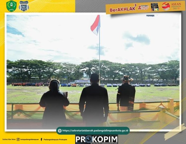 Upacara Peringatan Hari Ulang Tahun ke-23 Kota Padangsidimpuan