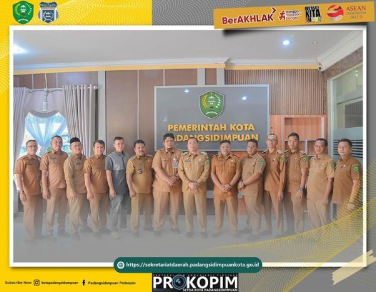 Audiensi Pj. Wali Kota dengan AKSI di Padangsidimpuan