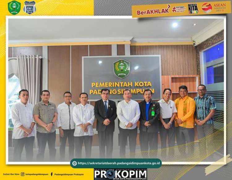Pj. Wali Kota Padangsidimpuan Terima Audiensi dari GKPA